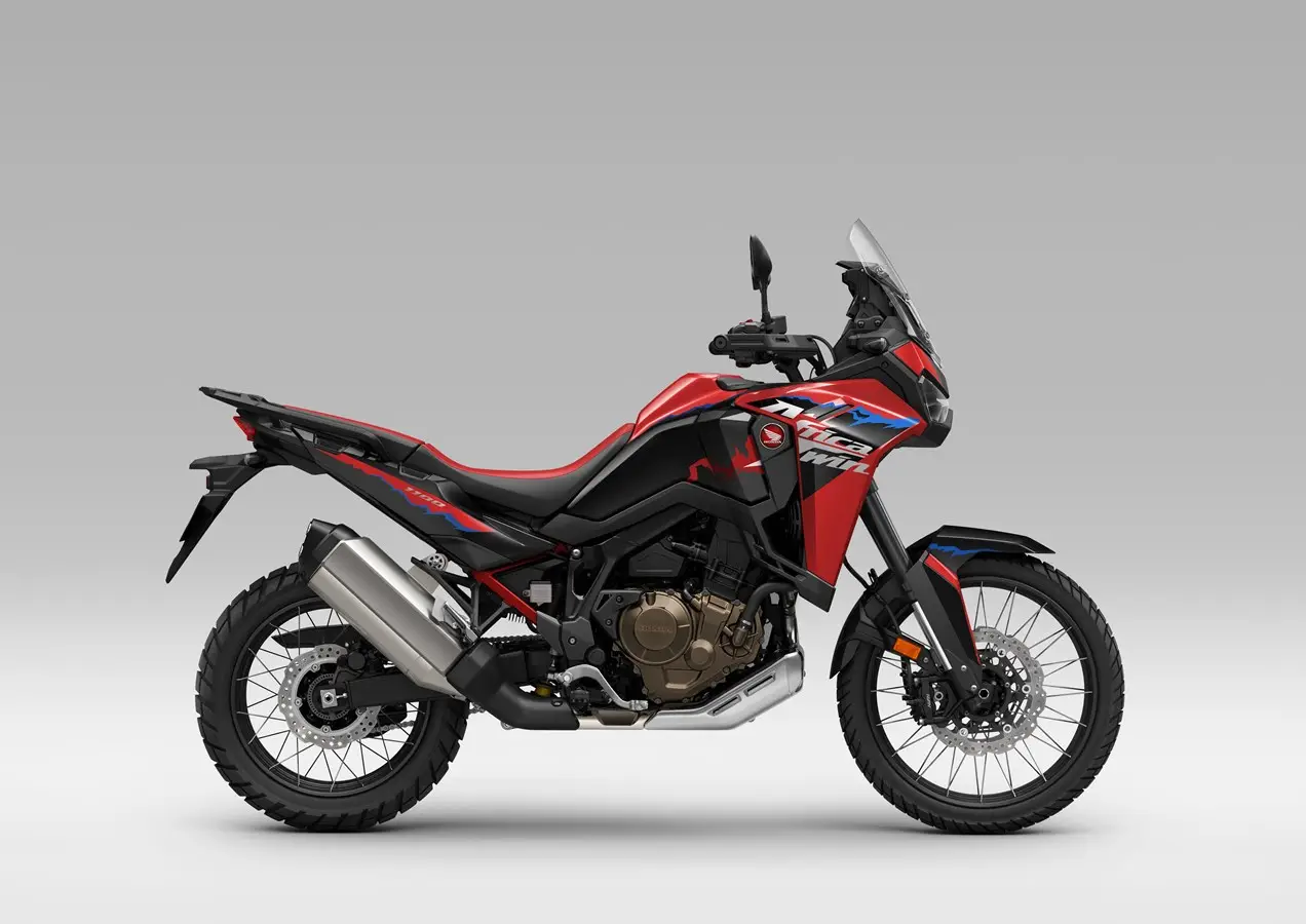 Bold new graphics and colour options for 25YM Honda CRF1100L Africa Twin models