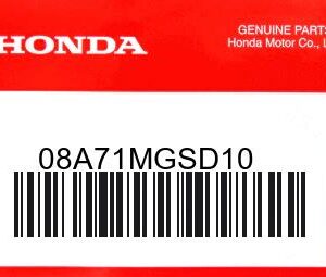 HONDA MOTOR EUROPE LTD.SLOUGH - 08A71MGSD10 KIT