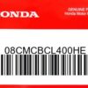 HONDA MOTOR EUROPE LTD.SLOUGH - 08CMCBCL400HE BRAKE CLEANER 400ML
