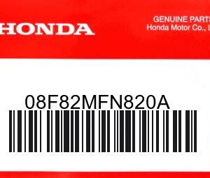 HONDA MOTOR EUROPE LTD.SLOUGH - 08F82MFN820A PILLION*PDBG/PBK*