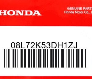 HONDA MOTOR EUROPE LTD.SLOUGH - 08L72K53DH1ZJ REMPLACE PAR 08L72K53DH2ZJ