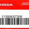 HONDA MOTOR EUROPE LTD.SLOUGH - 11395KS7306 KURBELGEH.DICHTUNG RE/LI