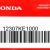 HONDA MOTOR EUROPE LTD.SLOUGH - 12307KE1000 HUELSE