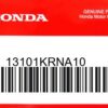 HONDA MOTOR EUROPE LTD.SLOUGH - 13101KRNA10 KOLBEN