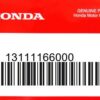 HONDA MOTOR EUROPE LTD.SLOUGH - 13111166000 REMPLACE PAR 13111GZ0000