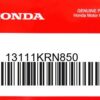 HONDA MOTOR EUROPE LTD.SLOUGH - 13111KRN850 KOLBENBOLZEN