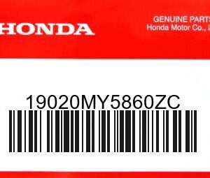 HONDA MOTOR EUROPE LTD.SLOUGH - 19020MY5860ZC ABDECKUNG