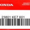 HONDA MOTOR EUROPE LTD.SLOUGH - 23801 KE7 601 23801 KE7 P00