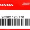 HONDA MOTOR EUROPE LTD.SLOUGH - 28302 126 770 PEDAL