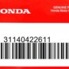 HONDA MOTOR EUROPE LTD.SLOUGH - 31140422611 PKG