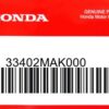 HONDA MOTOR EUROPE LTD.SLOUGH - 33402MAK000 BLINKERGLAS