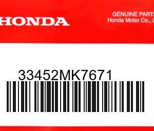 HONDA MOTOR EUROPE LTD.SLOUGH - 33452MK7671 BASIS