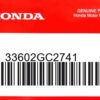 HONDA MOTOR EUROPE LTD.SLOUGH - 33602GC2741 REMPLACE PAR 33602GC2742