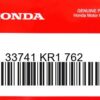 HONDA MOTOR EUROPE LTD.SLOUGH - 33741 KR1 762 REFLEKTOR