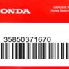 HONDA MOTOR EUROPE LTD.SLOUGH - 35850371670 MAGNETSCHALTER