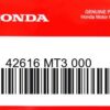 HONDA MOTOR EUROPE LTD.SLOUGH - 42616 MT3 000 SCHEIBE