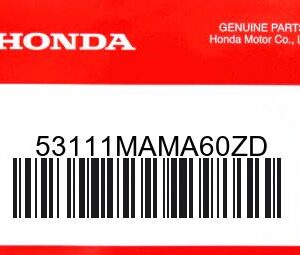 HONDA MOTOR EUROPE LTD.SLOUGH - 53111MAMA60ZD REMPLACE PAR 53111MAMA60ZE
