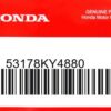 HONDA MOTOR EUROPE LTD.SLOUGH - 53178KY4880 HEBEL KOMPL.