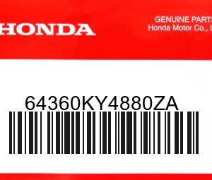 HONDA MOTOR EUROPE LTD.SLOUGH - 64360KY4880ZA VERKLEIDUNG UNTERBAUGR.