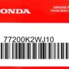 HONDA MOTOR EUROPE LTD.SLOUGH - 77200K2WJ10 DOPPELSITZ KOMPL.