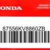 HONDA MOTOR EUROPE LTD.SLOUGH - 87556KV8860ZB MARKE