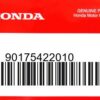 HONDA MOTOR EUROPE LTD.SLOUGH - 90175422010 BOLZEN