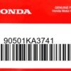 HONDA MOTOR EUROPE LTD.SLOUGH - 90501KA3741 REMPLACE PAR 90501HB9003