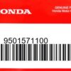 HONDA MOTOR EUROPE LTD.SLOUGH - 9501571100 SOZIUSFUSSRASTENHALTER
