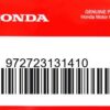 HONDA MOTOR EUROPE LTD.SLOUGH - 972723131410 SPEICHE