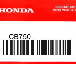HONDA MOTOR EUROPE LTD.SLOUGH - CB750 HONDA CB750