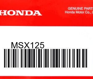 HONDA MOTOR EUROPE LTD.SLOUGH - MSX125 HONDA MSX125