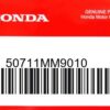 HONDA MOTOR EUROPE LTD.SLOUGH - 50711MM9010 GUMMI