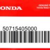 HONDA MOTOR EUROPE LTD.SLOUGH - 50715405000 FUSSRASTE