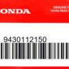 HONDA MOTOR EUROPE LTD.SLOUGH - 9430112150 PASSHUELSE