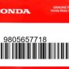HONDA MOTOR EUROPE LTD.SLOUGH - 9805657718 ZUENDKERZE (CR7HSA) (NGK)
