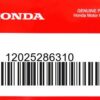 HONDA MOTOR EUROPE LTD.SLOUGH - 12025286310 EINLASSVENTILFUEHRUNG