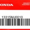 HONDA MOTOR EUROPE LTD.SLOUGH - 13315MJ0010 HAUPTLAGER A (17MM) (GRUE