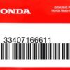 HONDA MOTOR EUROPE LTD.SLOUGH - 33407166611 DICHTUNG
