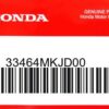 HONDA MOTOR EUROPE LTD.SLOUGH - 33464MKJD00 ABDECKUNG