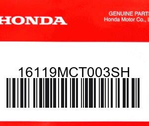 HONDA MOTOR EUROPE LTD.SLOUGH - 16119MCT003SH LIMITER PLATE 25 KW FJS60