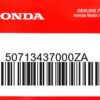 HONDA MOTOR EUROPE LTD.SLOUGH - 50713437000ZA BUEGEL