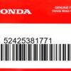 HONDA MOTOR EUROPE LTD.SLOUGH - 52425381771 KAPPE