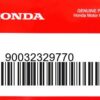 HONDA MOTOR EUROPE LTD.SLOUGH - 90032329770 SCHRAUBE CYLN.FLANGE