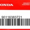 HONDA MOTOR EUROPE LTD.SLOUGH - 90116383721 INNENSECHSKANTSCHRAUBE