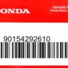 HONDA MOTOR EUROPE LTD.SLOUGH - 90154292610 SCHRAUBE