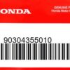 HONDA MOTOR EUROPE LTD.SLOUGH - 90304355010 MUTTER