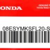 HONDA MOTOR EUROPE LTD.SLOUGH - 08ESYMKSFL20-SET EASY LED-NEBELSCHEINWERFER-STÜCKLISTE