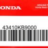 HONDA MOTOR EUROPE LTD.SLOUGH - 43410KB9000 ARM