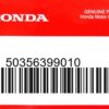 HONDA MOTOR EUROPE LTD.SLOUGH - 50356399010 RECEIVER