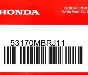 HONDA MOTOR EUROPE LTD.SLOUGH - 53170MBRJ11 HEBEL KOMPL.